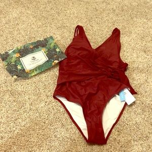 Brand new Cupshe Maroon swimsuit
